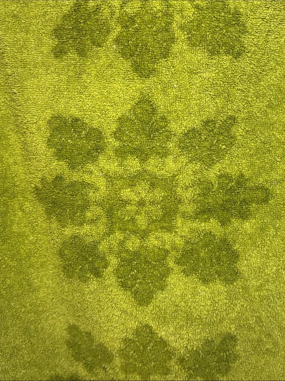 Vintage Hand Towel Cannon Avocado Green Decorative  🥑